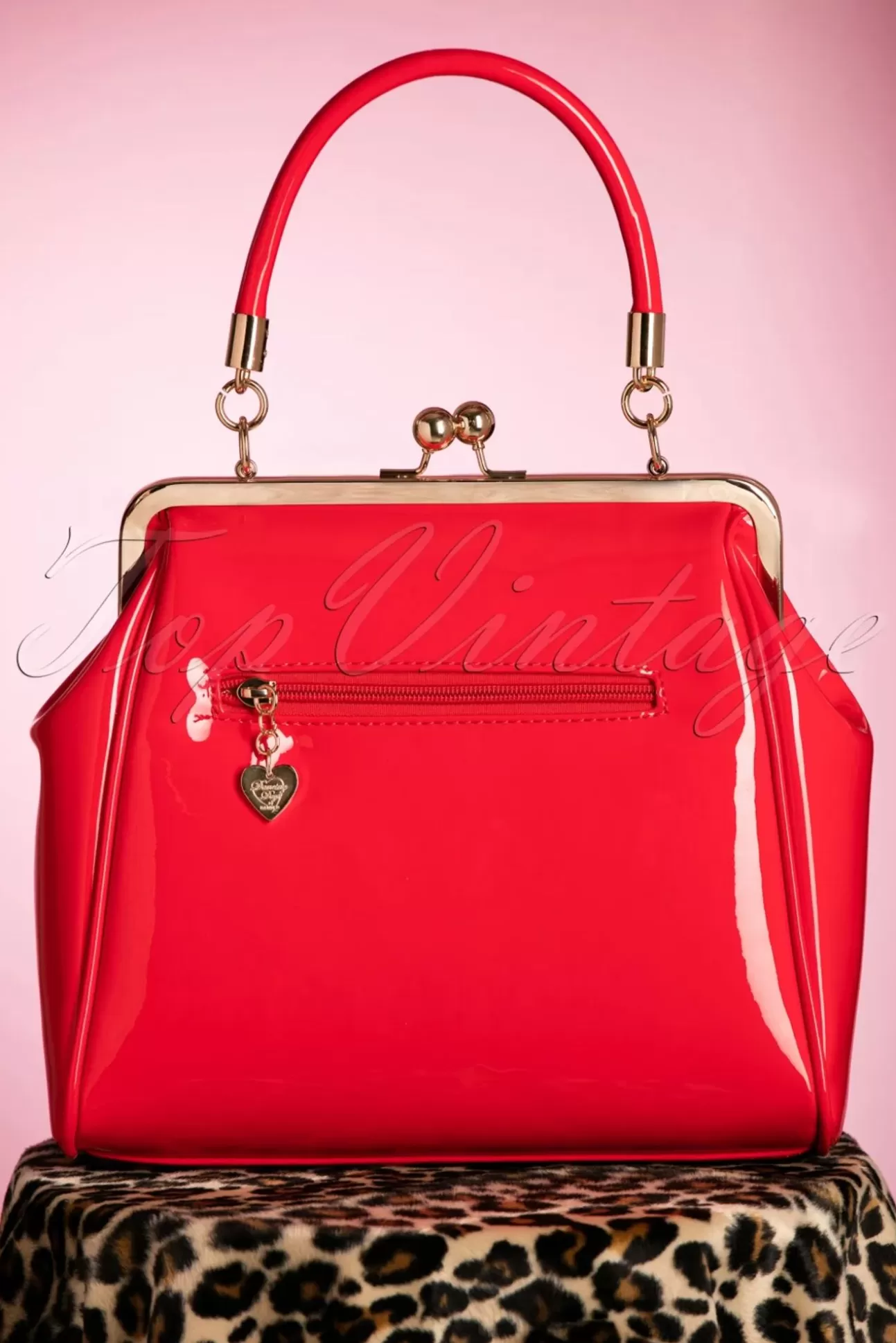 Tassen | Banned Retro Amerikaanse Vintage Patenttas In Rood