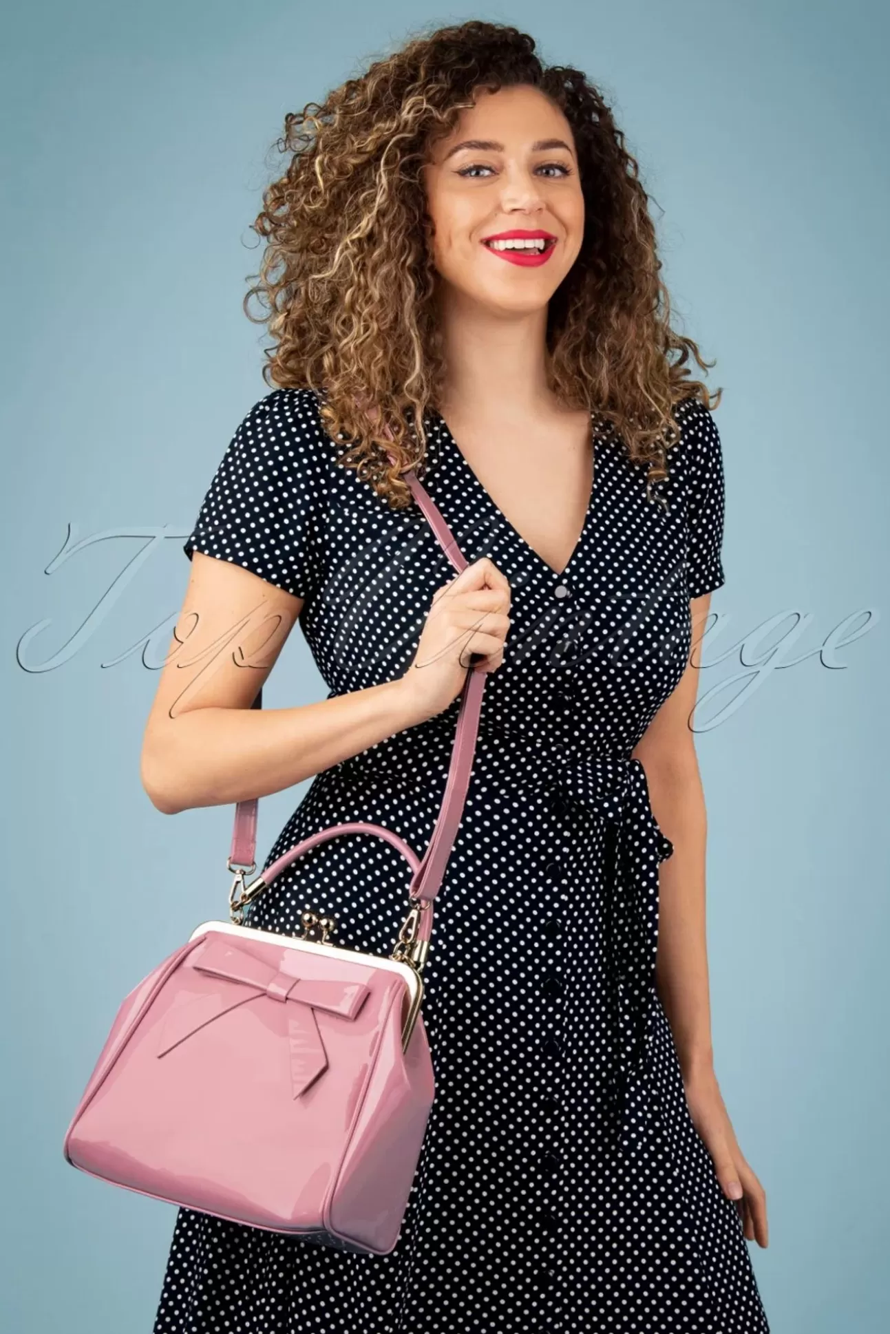 Tassen | Banned Retro Amerikaanse Vintage Patenttas In Roze