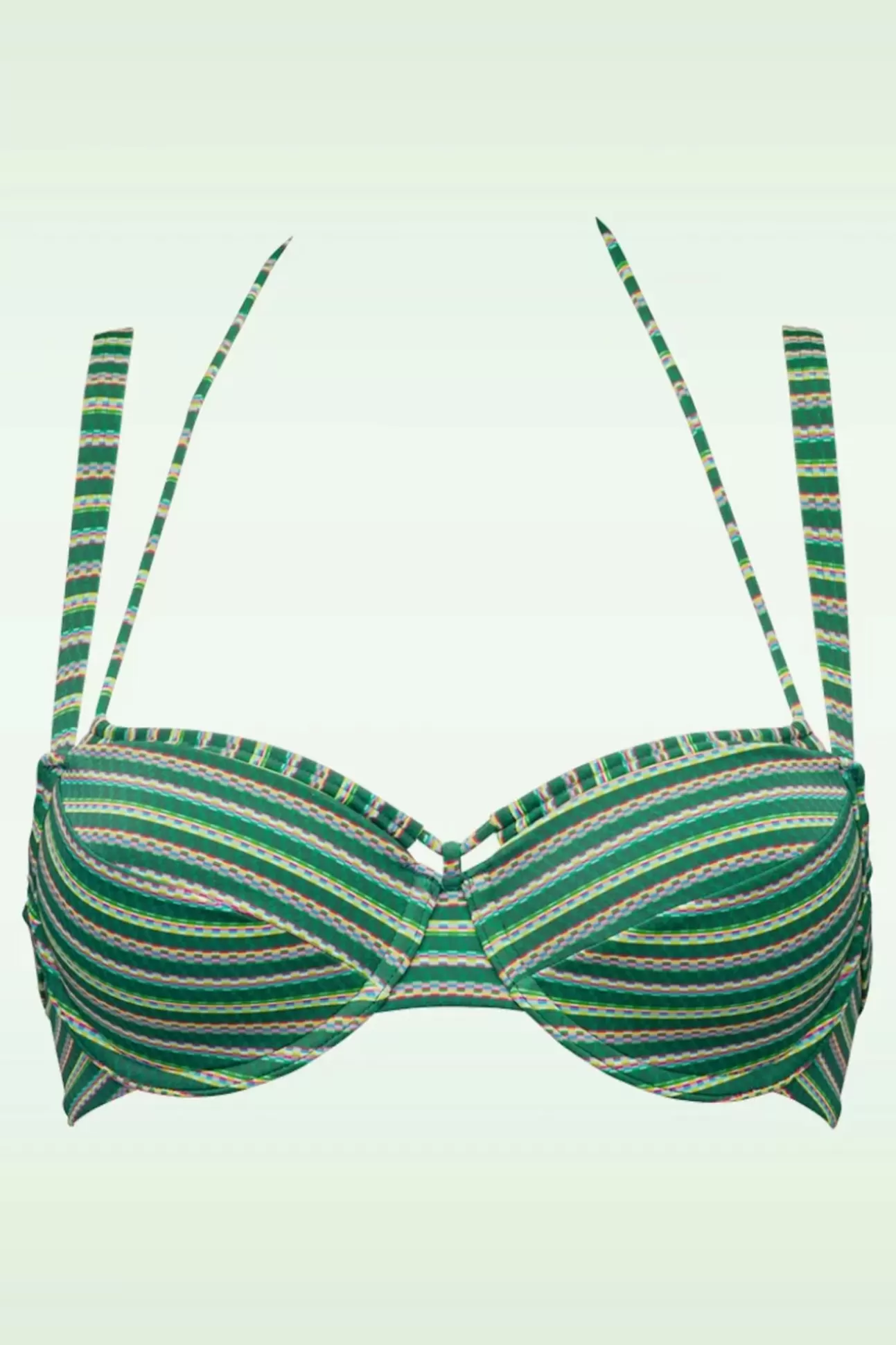 Bikini'S | Marlies Dekkers Holi Vintage Balconette Bikini Top In Botanisch Groen