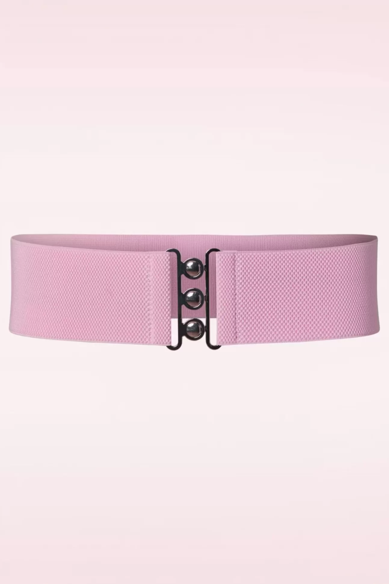 Riemen | Banned Retro Lauren Vintage Stretchriem In Lichtroze
