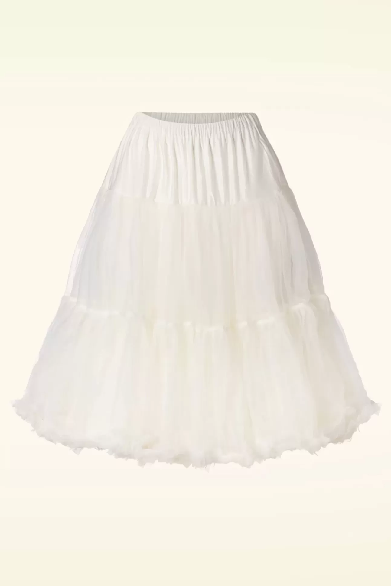Petticoats | Banned Retro Queen Size Lola Lifeforms Petticoat In Ivoor
