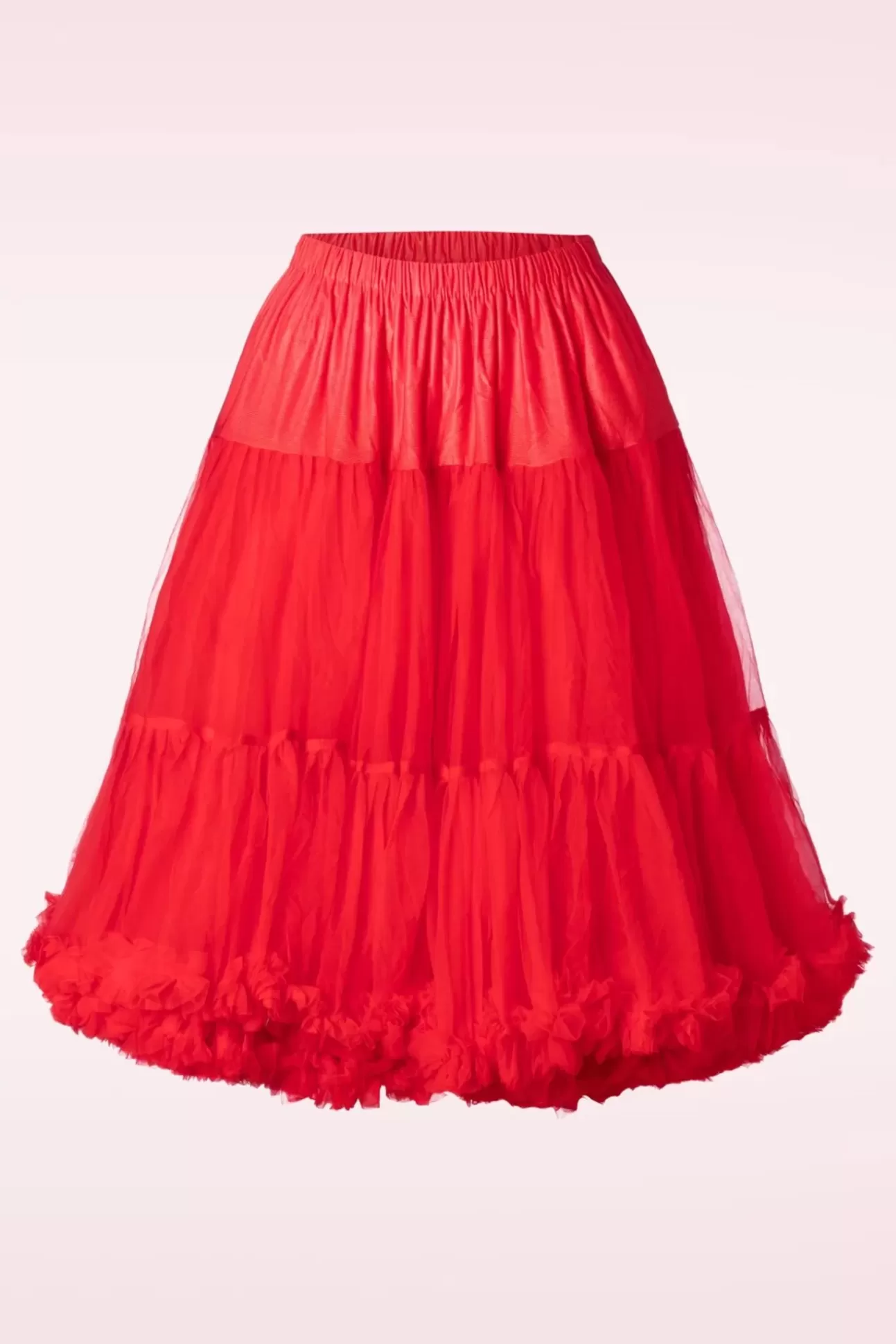 Petticoats | Banned Retro Queen Size Lola Lifeforms Petticoat In Rood