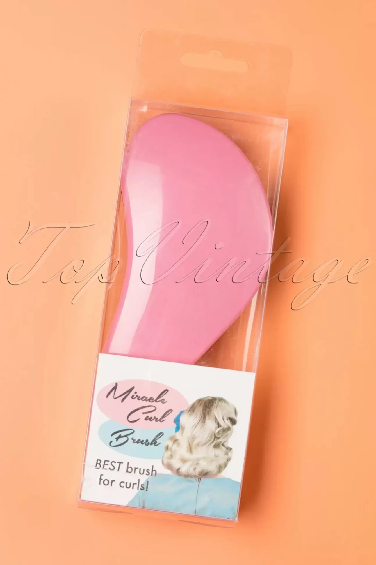 Haarstyling | Lauren Rennells Vintage Haarstyling: Miracle Curl Brush In Roze